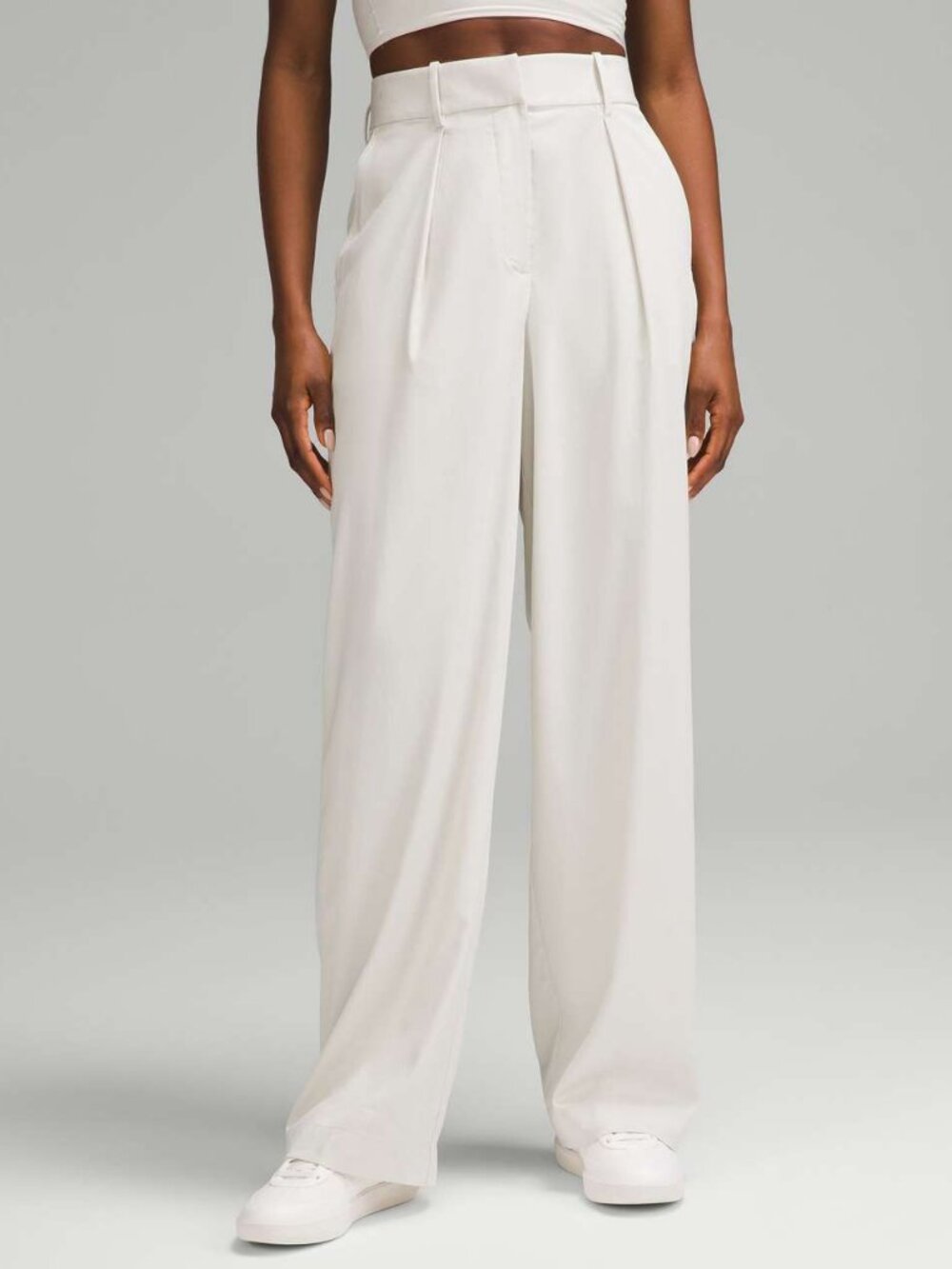 Lululemon Pleat-Front High-Rise Trouser *Regular Bone
